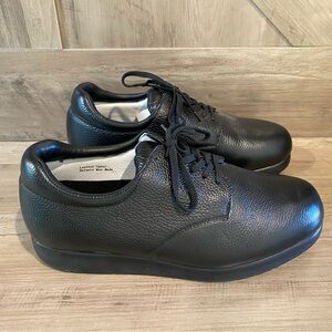 Drew Doubler Men's Black Orthotic Diabetic Lace Up Comfort US 12 W $299.00